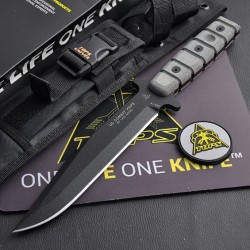 Couteau De Combat Tops US Combat Knife Acier Carbone 1095 Manche Micarta Tops Knives Made In USA TPUS01 - Livraison Gratuite