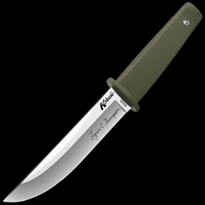 Couteau Cold Steel Lynn Thompson Signature Kobun Lame Acier S35VN Manche Kray-Ex Etui Secure-Ex CS17TAA - Livraison Gratuite
