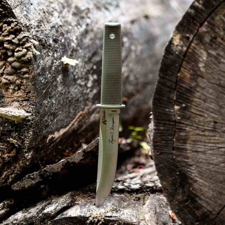 Couteau Cold Steel Lynn Thompson Signature Kobun Lame Acier S35VN Manche Kray-Ex Etui Secure-Ex CS17TAA - Livraison Gratuite