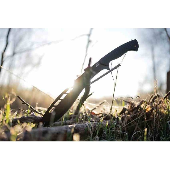 Couteau Kukkri Schrade Delta Class Decimate Kukri Machete Lame Acier 3Cr13 Etui Polyestere SCH1182524 - Livraison Gratuite