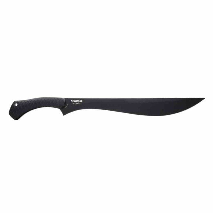 Couteau Schrade Delta Class Decimate Brush Sword Machete Lame Acier 3Cr13 Manche Abs Etui Nylon SCH1182525 - Livraison Gratuite