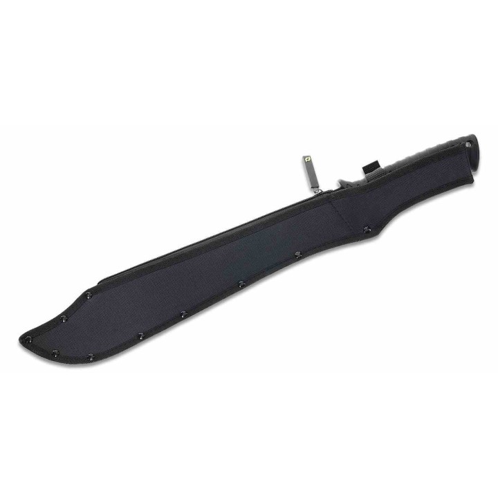Couteau Schrade Delta Class Decimate Sawback Machete Lame Acier 3Cr13 Manche Abs Etui Nylon SCH1182528 - Livraison Gratuite
