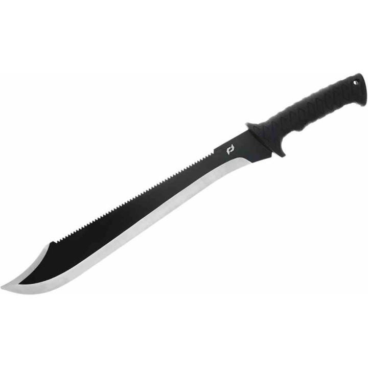 Couteau Schrade Delta Class Decimate Sawback Machete Lame Acier 3Cr13 Manche Abs Etui Nylon SCH1182528 - Livraison Gratuite
