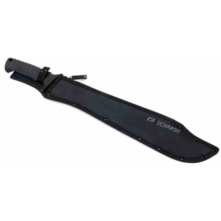 Couteau Schrade Delta Class Decimate Sawback Machete Lame Acier 3Cr13 Manche Abs Etui Nylon SCH1182528 - Livraison Gratuite
