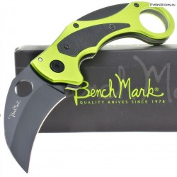 Couteau Benchmark Venom Karambit Lame Acier Carbone/Inox Manche Alu BMK043 - Livraison Gratuite