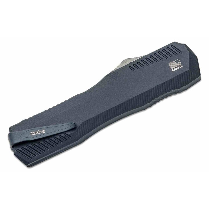 Couteau Kershaw Livewire OTF AUTO Black Lame Acier CPM-MagnaCut Manche Aluminum Clip USA KS9000 - Livraison Gratuite