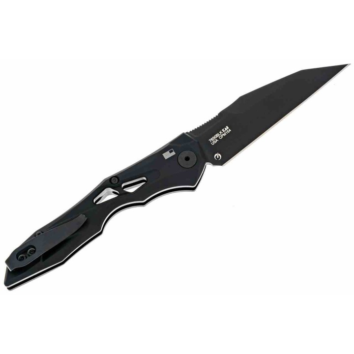 Couteau Automatique Kershaw Launch 13 AUTO Black Lame Acier CPM-154 Manche Alu Button Lock USA KS7650BLK - Livraison Gratuite