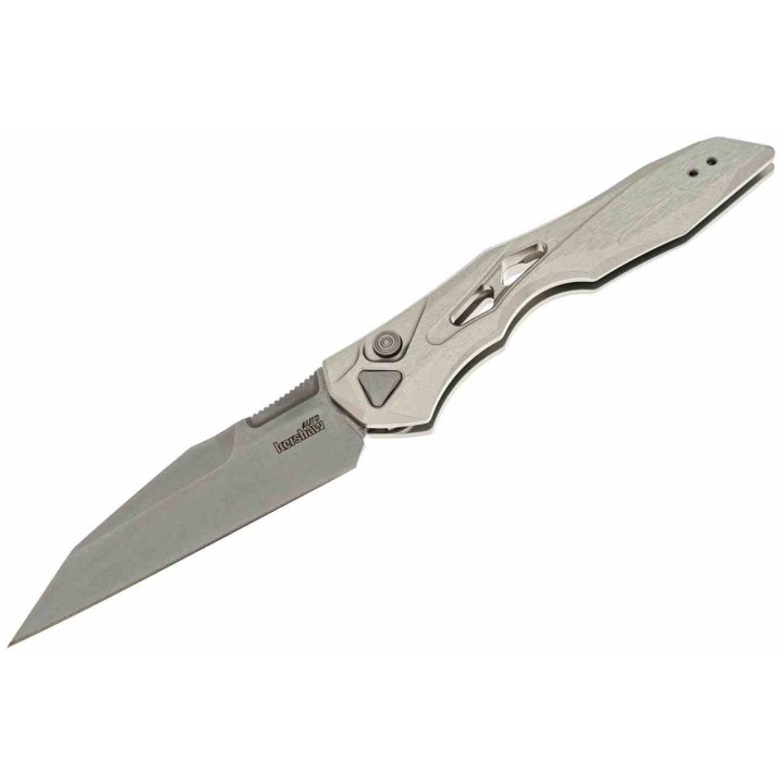 Couteau Automatique Kershaw Launch 13 AUTO Raw Lame Acier CPM-154 Manche Alu Button Lock USA KS7650RAW - Livraison Gratuite