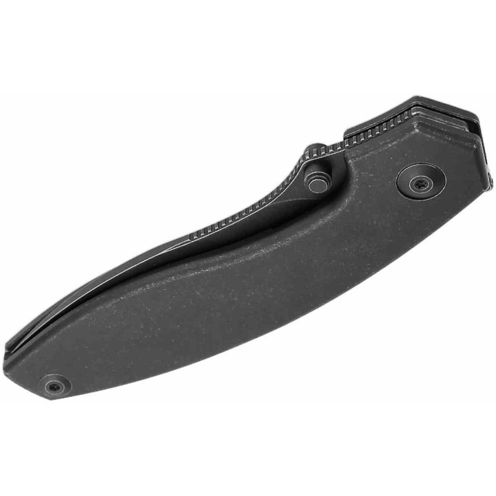 Couteau Kizer Doberman Titane Black Lame Acier S35VN Manche Titane IKBS Linerlock Clip KI4639A1 - Livraison Gratuite