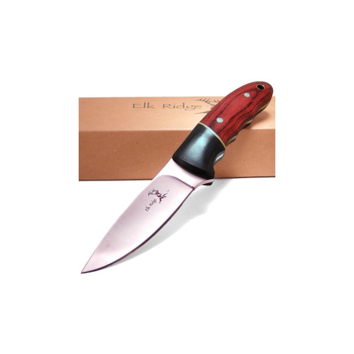 COUTEAU DE CHASSE ELK RIDGE - ER029 - MANCHE 2 BOIS