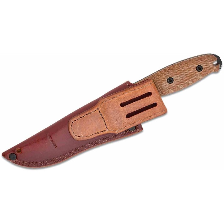 Couteau Cold Steel Republic Survival Lame Acier CPM-S35VN Manche Micarta Etui Cuir Made USA CSFX50FLD - Livraison Gratuite