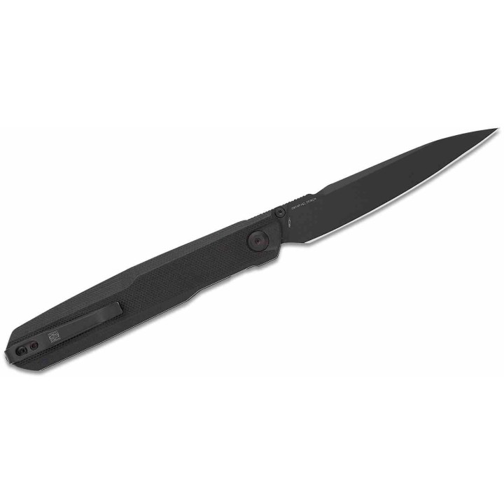 Couteau Real Steel G5 Metamorph Black Manche G10 Lame Acier Sandvik 14C28N Button Lock Clip RS7832B - Livraison Gratuite