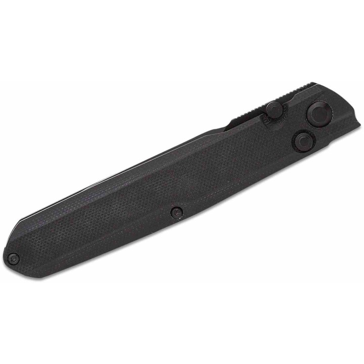 Couteau Real Steel G5 Metamorph Black Manche G10 Lame Acier Sandvik 14C28N Button Lock Clip RS7832B - Livraison Gratuite