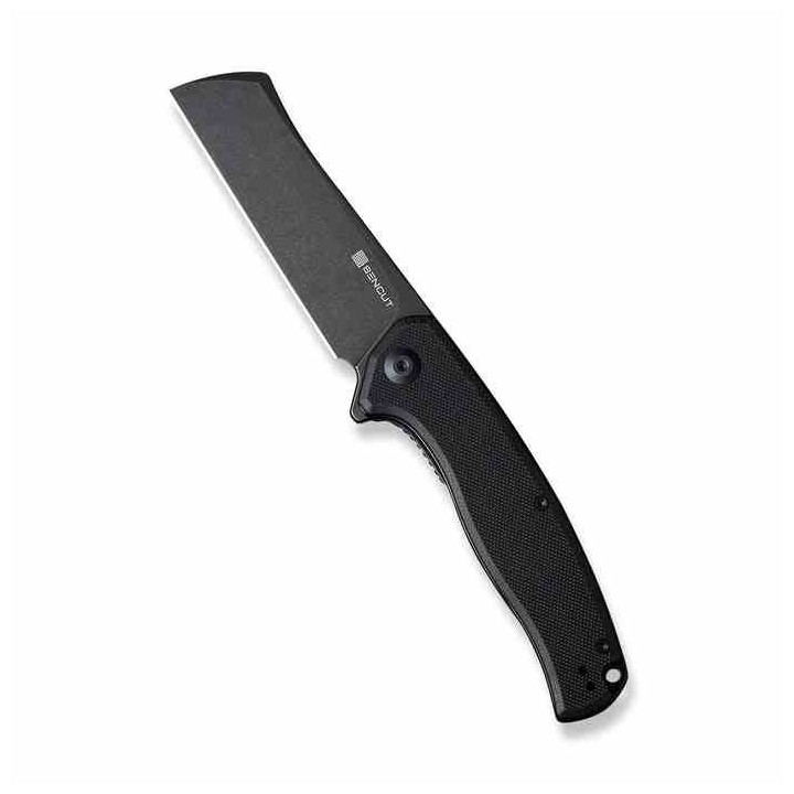 Couteau Sencut Traxler Black Manche G10 Lame Acier 9Cr18MoV Blackwash IKBS Linerlock Clip S20057C1 - Livraison Gratuite