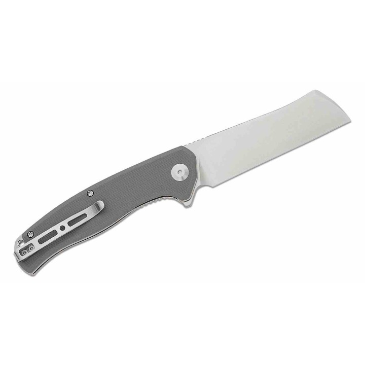 Couteau Sencut Traxler Gray Manche G10 Lame Acier 9Cr18MoV Satin IKBS Linerlock Clip S20057C3 - Livraison Gratuite