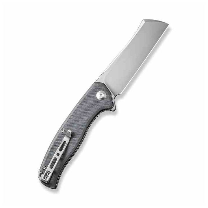 Couteau Sencut Traxler Gray Manche G10 Lame Acier 9Cr18MoV Satin IKBS Linerlock Clip S20057C3 - Livraison Gratuite