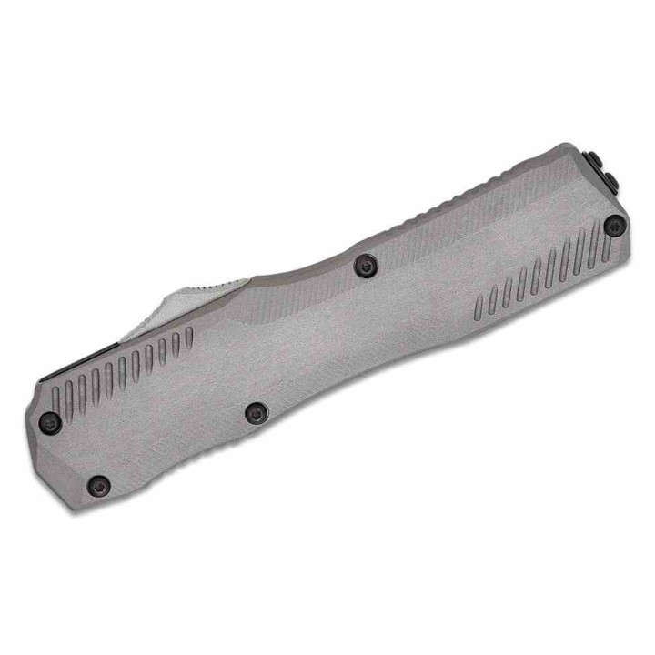 Couteau Kershaw Livewire OTF AUTO Gray Lame Acier CPM-MagnaCut Manche Aluminum Clip USA KS9000GRY - Livraison Gratuite