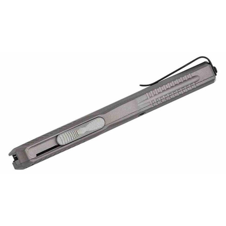 Couteau Kershaw Livewire OTF AUTO Gray Lame Acier CPM-MagnaCut Manche Aluminum Clip USA KS9000GRY - Livraison Gratuite