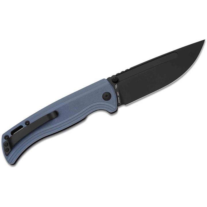 Couteau CJRB Resource Gray G10 Handles AR-RPM9 Black Blade IKBS Liner Lock Clip J1932BGY - Livraison Gratuite
