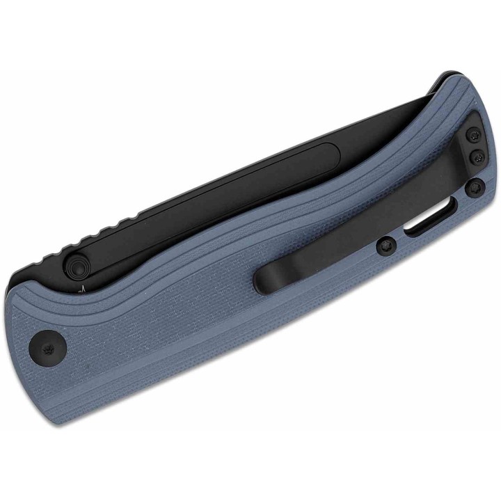 Couteau CJRB Resource Gray G10 Handles AR-RPM9 Black Blade IKBS Liner Lock Clip J1932BGY - Livraison Gratuite