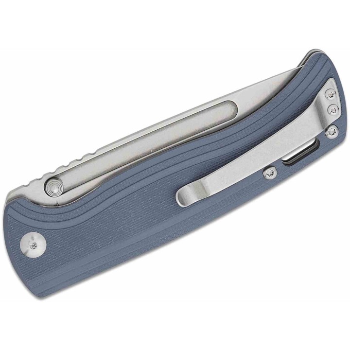 Couteau CJRB Resource Gray G10 Handles AR-RPM9 Black Blade IKBS Liner Lock Clip J1932GY - Livraison Gratuite