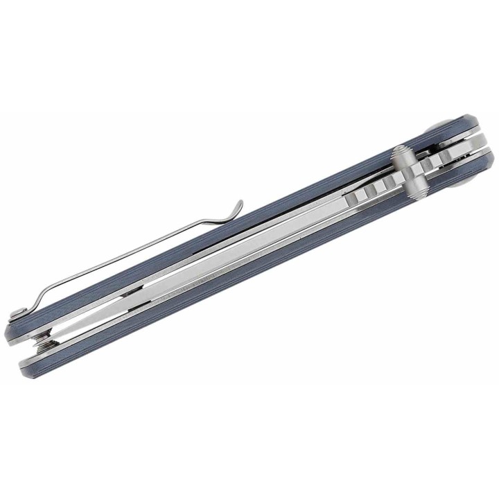 Couteau CJRB Resource Gray G10 Handles AR-RPM9 Black Blade IKBS Liner Lock Clip J1932GY - Livraison Gratuite