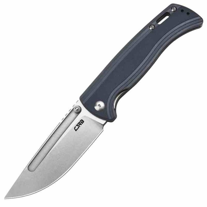 Couteau CJRB Resource Gray G10 Handles AR-RPM9 Black Blade IKBS Liner Lock Clip J1932GY - Livraison Gratuite