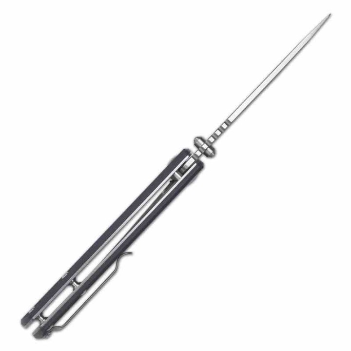 Couteau CJRB Resource Gray G10 Handles AR-RPM9 Black Blade IKBS Liner Lock Clip J1932GY - Livraison Gratuite