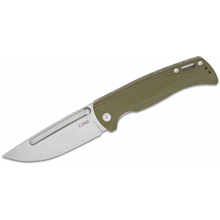 Couteau CJRB Resource Green G10 Handles AR-RPM9 SW Blade IKBS Liner Lock Clip J1932GN - Livraison Gratuite