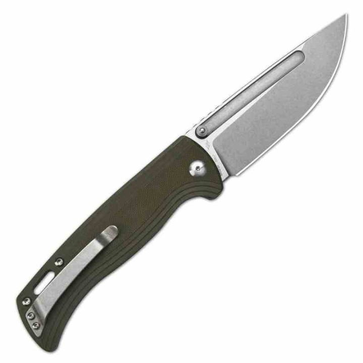 Couteau CJRB Resource Green G10 Handles AR-RPM9 SW Blade IKBS Liner Lock Clip J1932GN - Livraison Gratuite