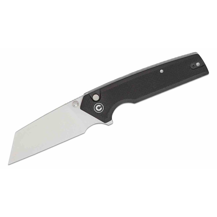 Couteau CIVIVI Amirite Black Lame Acier Nitro-V Satin Reverse Tanto Manche G10 IKBS Clip CIVC230282 - Livraison Gratuite
