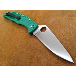 Couteau Spyderco Endura 4 Green Acier VG-10 Manche FRN Made In Japan SC10FPGR - Livraison Gratuite 