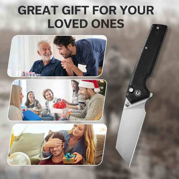 Couteau CIVIVI Amirite Black Lame Acier Nitro-V Satin Reverse Tanto Manche G10 IKBS Clip CIVC230282 - Livraison Gratuite