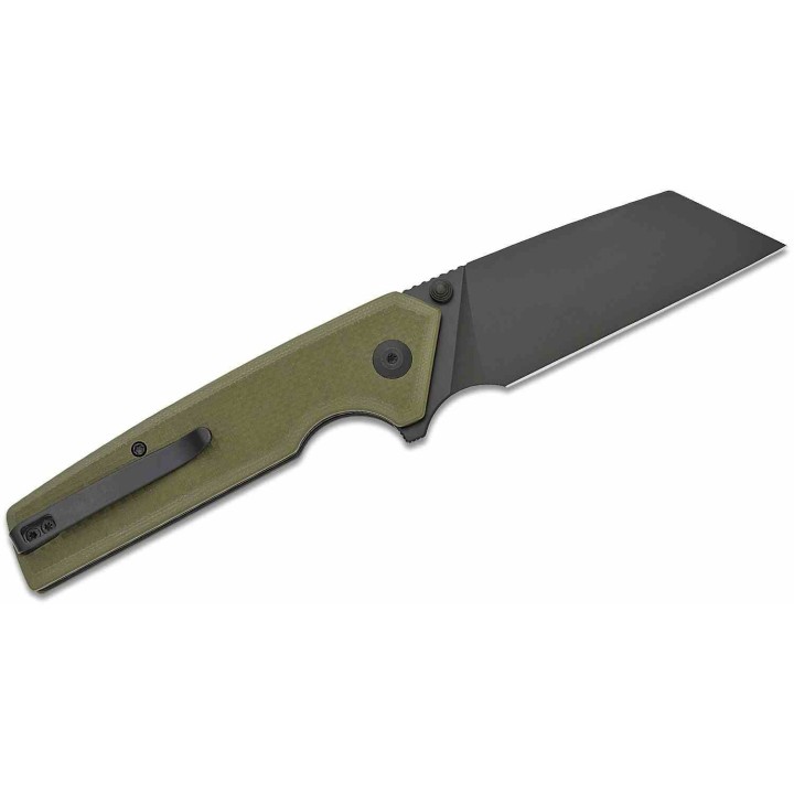 Couteau CIVIVI Amirite OD Green Lame Acier Nitro-V black Reverse Tanto Manche G10 IKBS Clip CIVC230283 - Livraison Gratuite