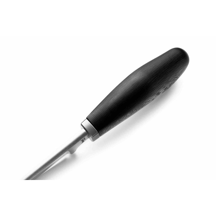 Couteau LionSteel Willy Carbon Fiber Lame Acier M390 Manche Fibre Carbone Etui Cuir Italy LSTWL1CF - Livraison Gratuite