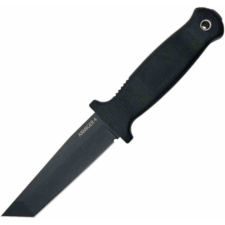 Couteau Demko Armiger 4 Lame Acier 80CrV2 Tanto Manche Polymère Etui Kydex DEM09646 - Livraison Gratuite