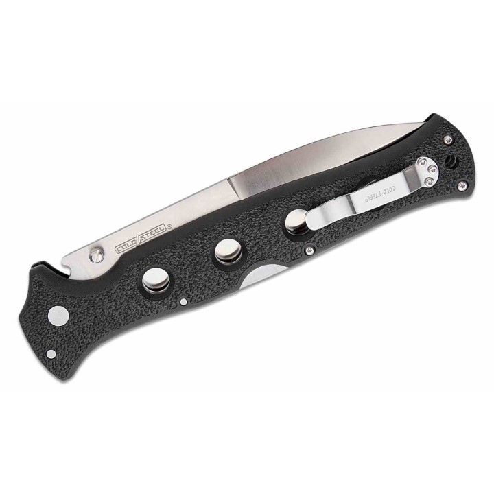 Couteau Cold Steel Counter Point XL Serrated Lame Acier AUS-10A Manche Griv-Ex Lockback Clip CS10AAS - Livraison Gratuite