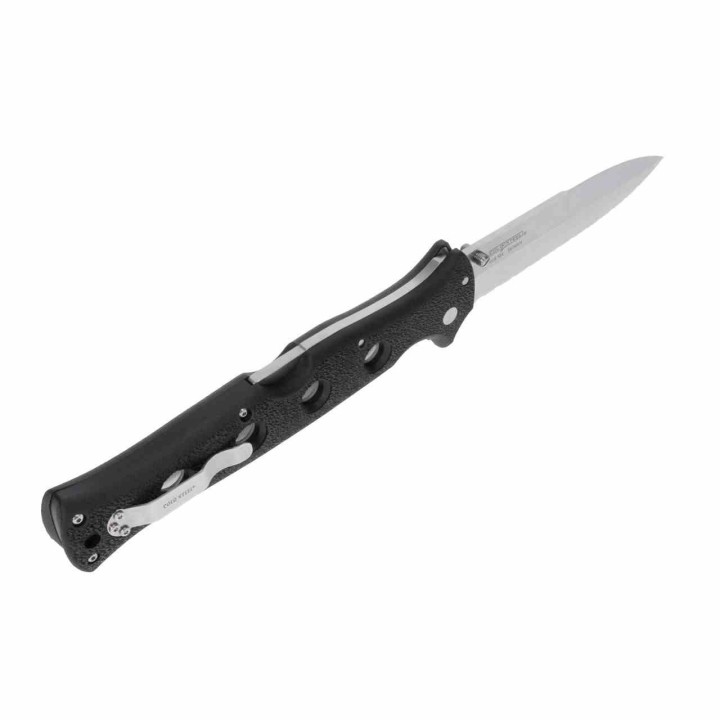 Couteau Cold Steel Counter Point XL Serrated Lame Acier AUS-10A Manche Griv-Ex Lockback Clip CS10AAS - Livraison Gratuite