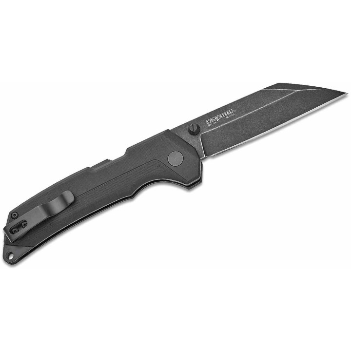 Couteau Cold Steel Karve ATLAS Lock Lame Acier AUS-10A Black Seax Manche G10 Handles Clip CSFL38VK - Livraison Gratuite