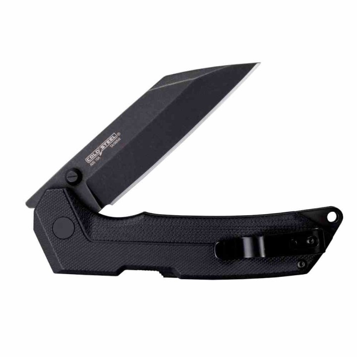 Couteau Cold Steel Karve ATLAS Lock Lame Acier AUS-10A Black Seax Manche G10 Handles Clip CSFL38VK - Livraison Gratuite