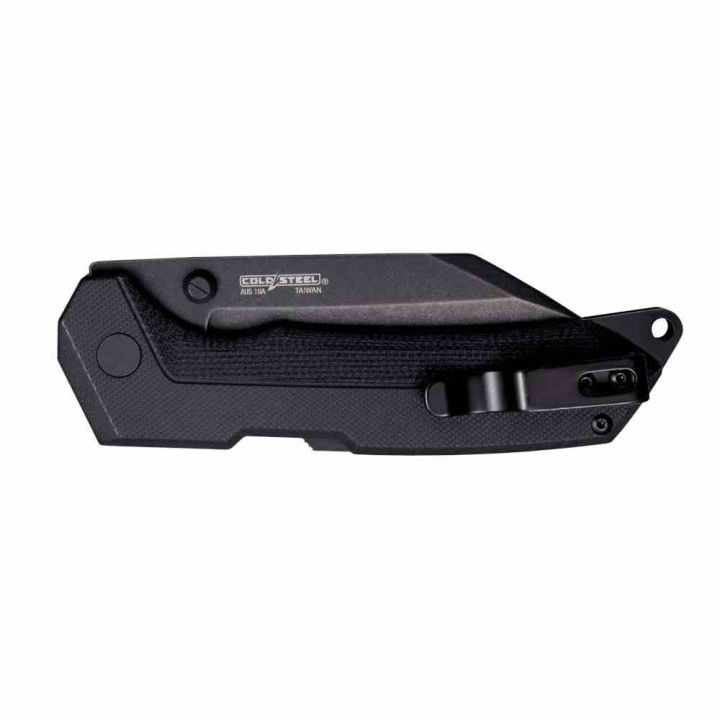 Couteau Cold Steel Karve ATLAS Lock Lame Acier AUS-10A Black Seax Manche G10 Handles Clip CSFL38VK - Livraison Gratuite
