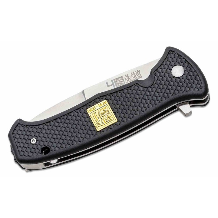 Couteau Al Mar 40th Anniversary SERE Lame Acier D2 Talon Manche Dragon FRN Linerlock Clip AMK9202 - Livraison Gratuite