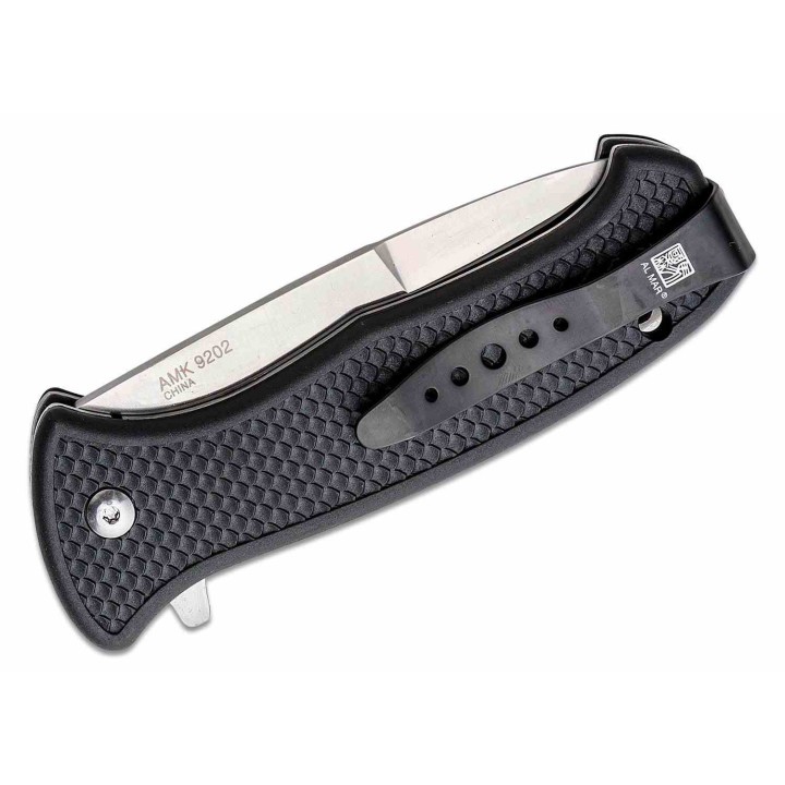 Couteau Al Mar 40th Anniversary SERE Lame Acier D2 Talon Manche Dragon FRN Linerlock Clip AMK9202 - Livraison Gratuite