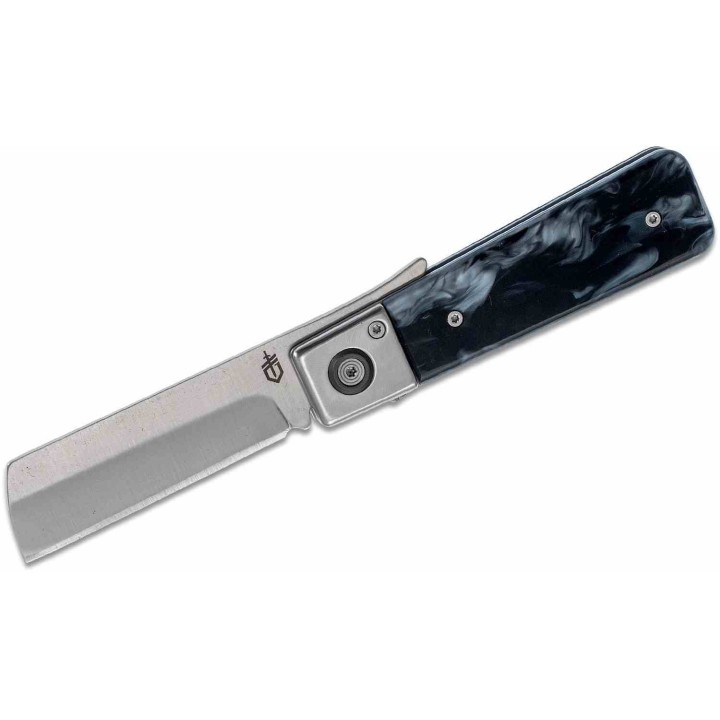 Couteau Gerber Jukebox Marble Lame Acier 7Cr17MoV Manche Acrylique G3733 - Livraison Gratuite