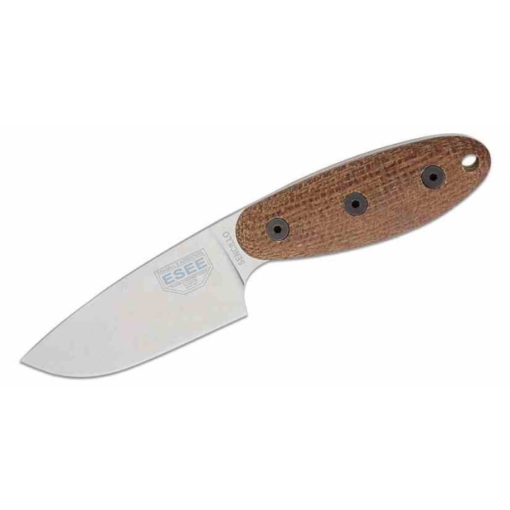 Couteau ESEE Sencillo Lame Acier CPM-MagnaCut SW Manche Micarta Etui Kydex Made USA ESSENCILLOM - Livraison gratuite