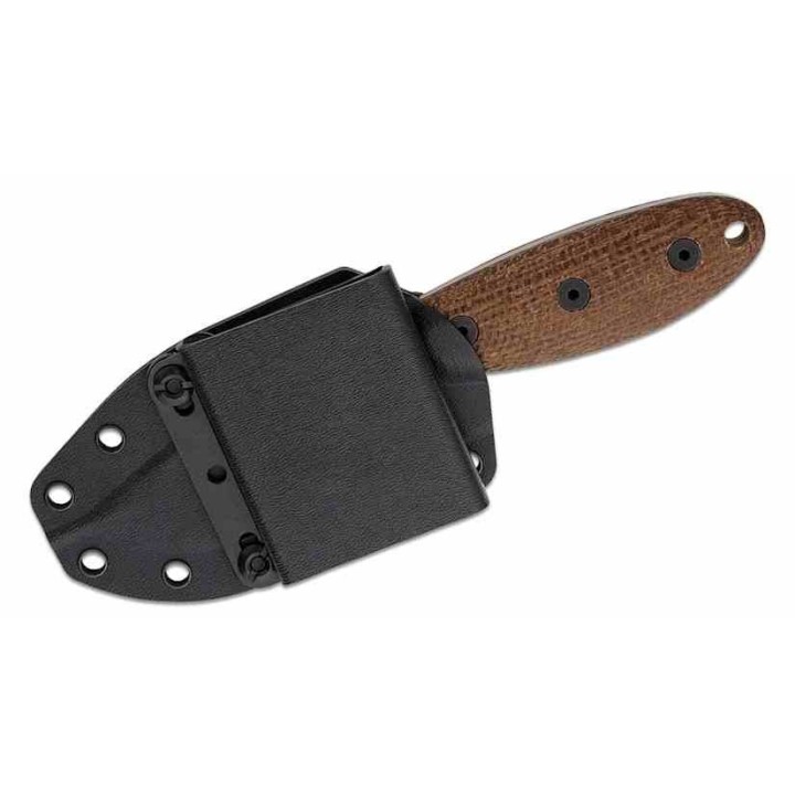 Couteau ESEE Sencillo Lame Acier CPM-MagnaCut SW Manche Micarta Etui Kydex Made USA ESSENCILLOM - Livraison gratuite