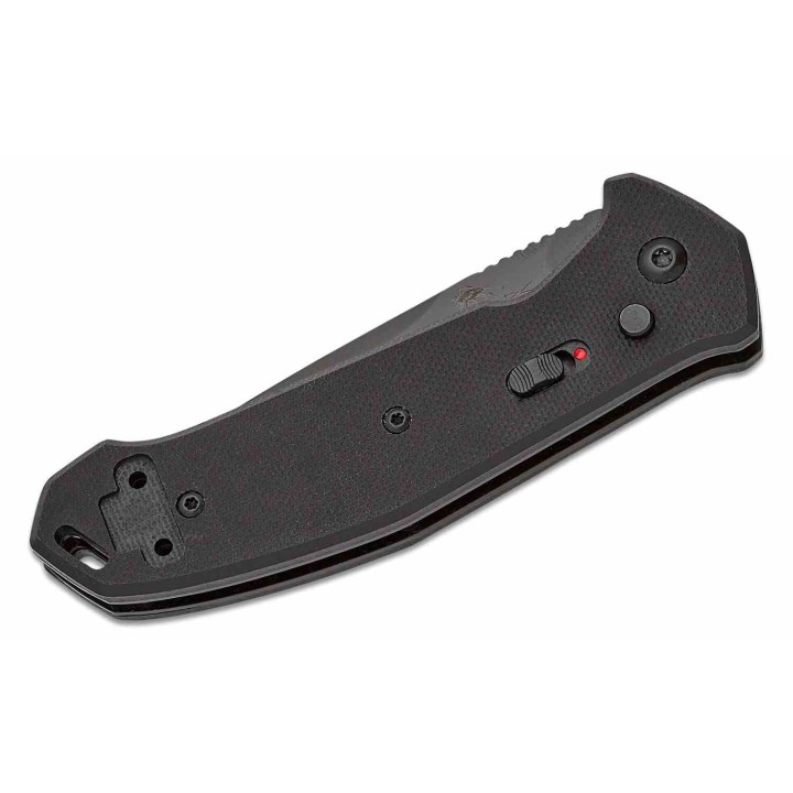 Couteau Automatique Bear OPS Action V Auto Lame Acier D2 Drop Point Button Lock Clip USA BCAC521B4B - Livraison Gratuite