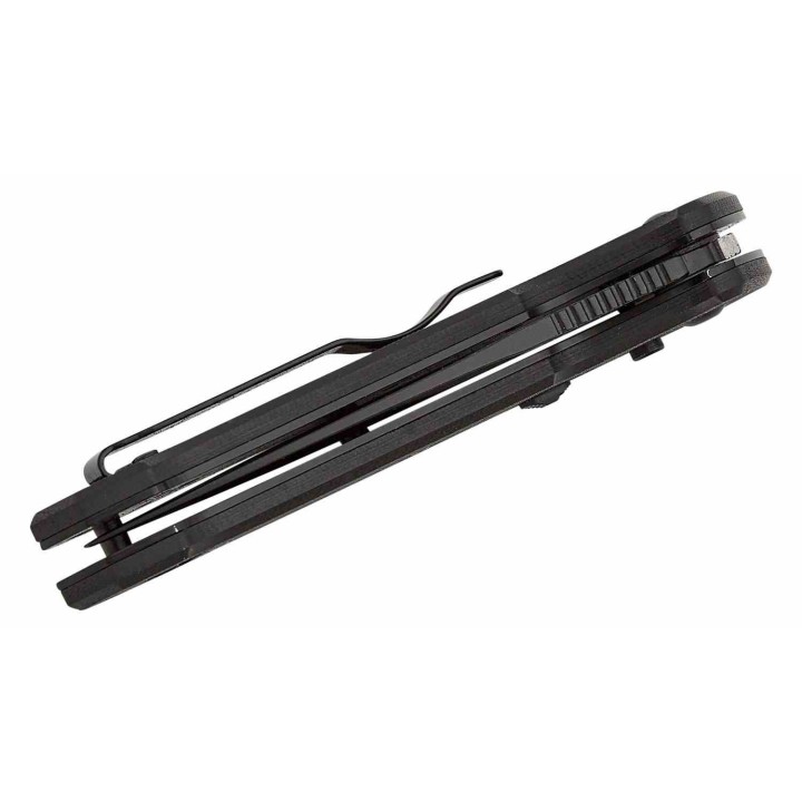 Couteau Automatique Bear OPS Action V Auto Lame Acier D2 Drop Point Button Lock Clip USA BCAC521B4B - Livraison Gratuite