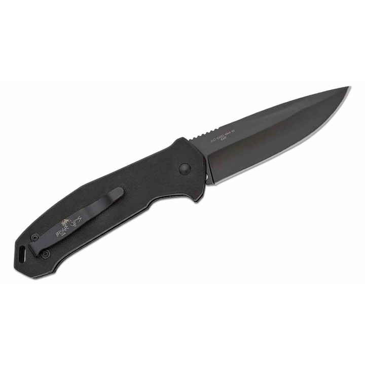 Couteau Automatique Bear OPS Action V Auto Lame Acier D2 Drop Point Button Lock Clip USA BCAC561B4B - Livraison Gratuite