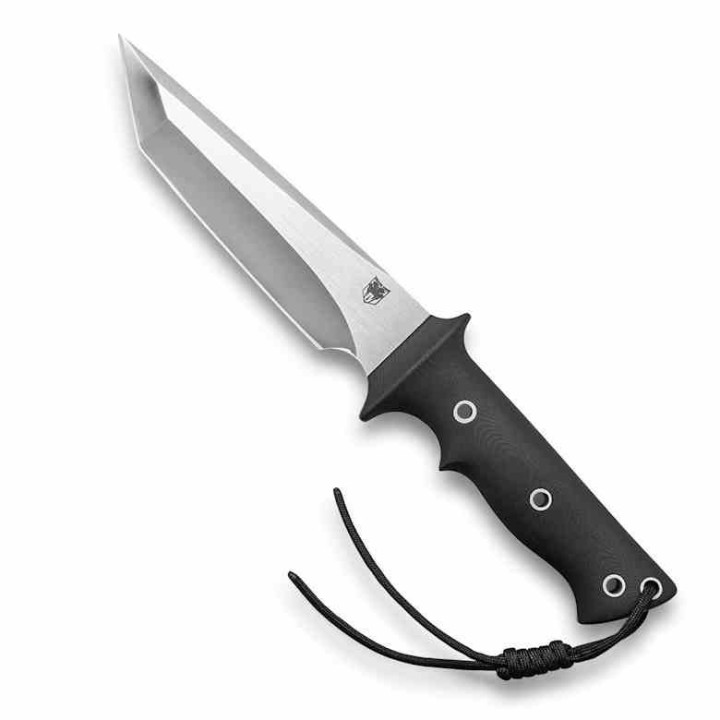 Couteau Cobratec Renegate Tanto Lame Acier 440C Manche G10 Etui Kydex CBTR440CTNS - Livraison Gratuite
